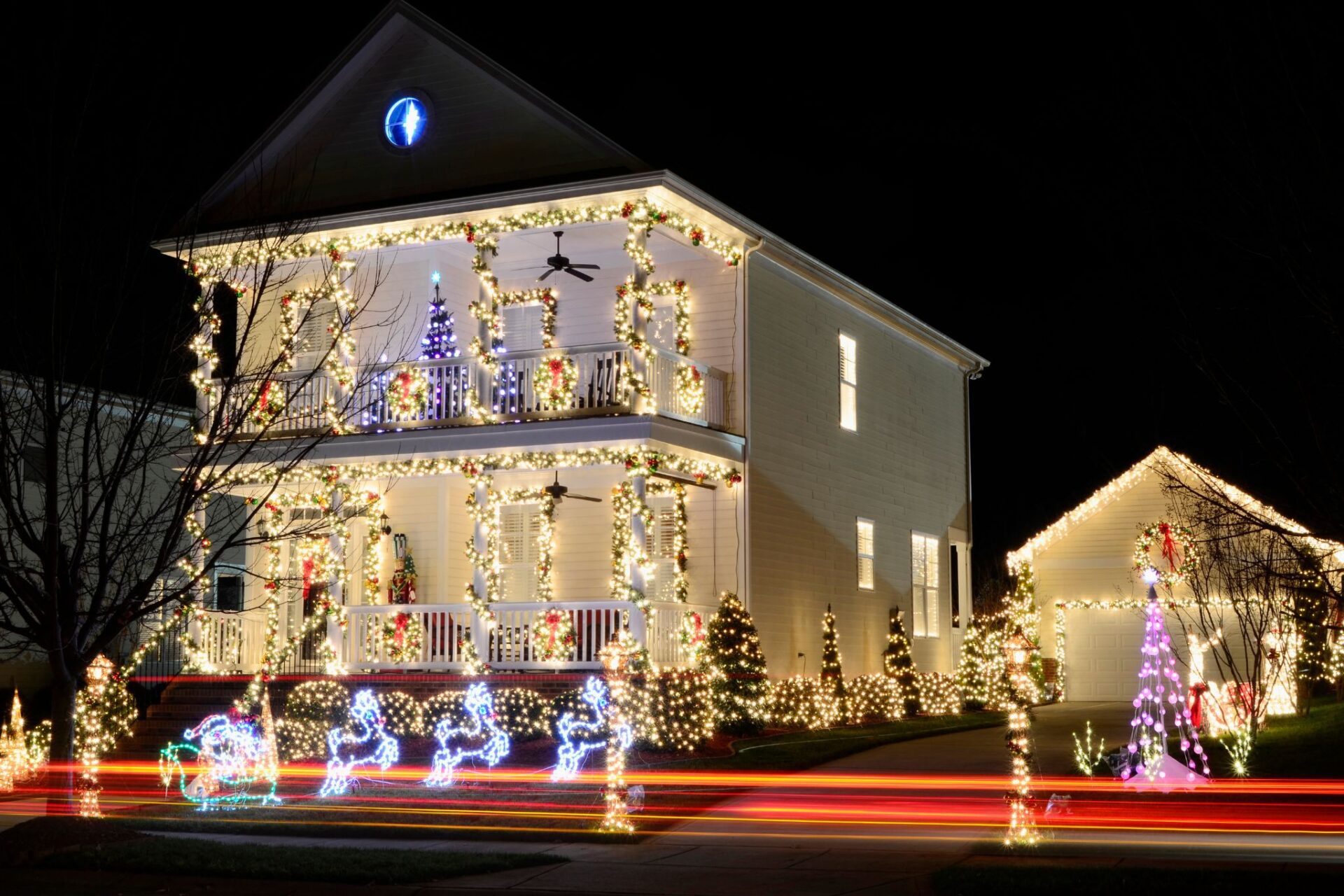 Christmas Light Installation for a beautiful villa